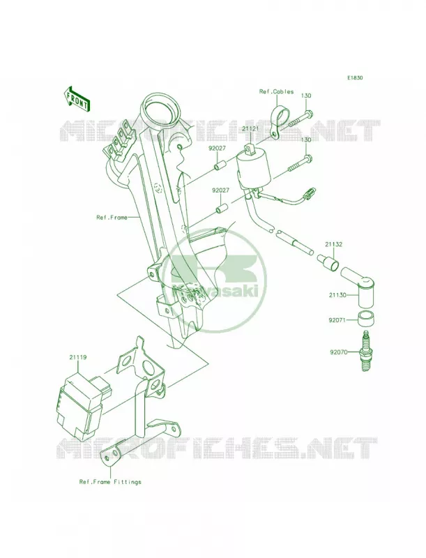 Ignition System Kawasaki MOTOS 140 2013 KLX140  KLX140ADF