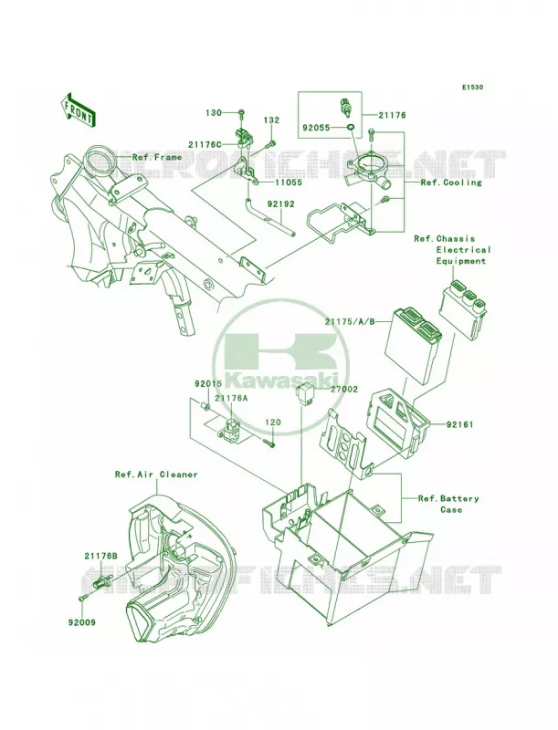 Fuel Injection Kawasaki MOTOS 1700 2009 Vulcan 1700 Voyager  VN1700A9F