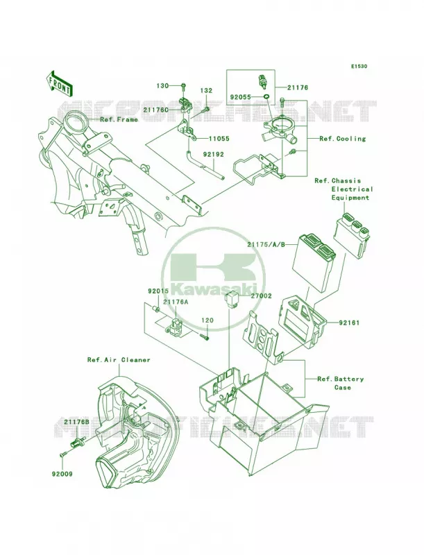 Fuel Injection Kawasaki MOTOS 1700 2009 Vulcan 1700 Voyager ABS  VN1700B9FA