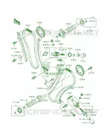 CamshaftsTensioner pour Kawasaki Vulcan 1500 Nomad Fi 2000