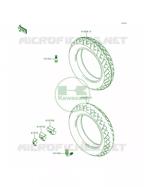 Tires Kawasaki MOTOS 1500 2000 Vulcan 1500 Nomad Fi  VN1500-L1
