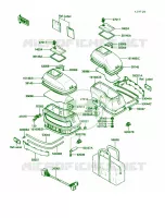 AccessorySide Bag pour Kawasaki Voyager XII 1988