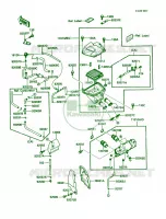 Air Filter pour Kawasaki Voyager XII 1988