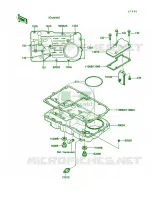 Breather BodyOil Pan pour Kawasaki Voyager XII 1988