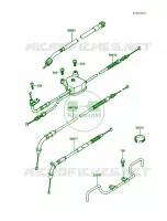 Cable pour Kawasaki Voyager XII 1988