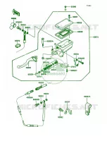 Clutch Master Cylinder pour Kawasaki Voyager XII 1988