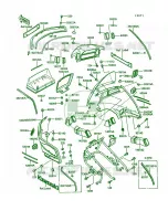 Cowling pour Kawasaki Voyager XII 1988