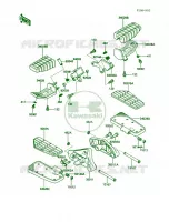 Footrest pour Kawasaki Voyager XII 1988