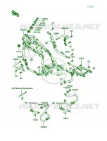 Frame pour Kawasaki Voyager XII 1988