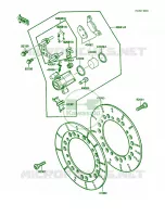 Front Brake pour Kawasaki Voyager XII 1988