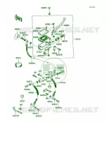 Front Master Cylinder pour Kawasaki Voyager XII 1988