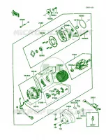 Generator pour Kawasaki Voyager XII 1988