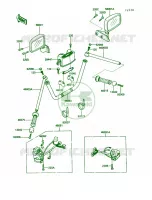 Handlebar pour Kawasaki Voyager XII 1988