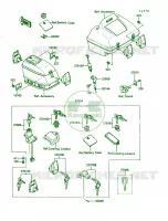 Ignition Switch pour Kawasaki Voyager XII 1988