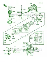 Oil Pump pour Kawasaki Voyager XII 1988