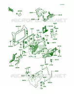 Radiator pour Kawasaki Voyager XII 1988