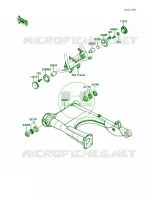 Swing Arm pour Kawasaki Voyager XII 1988