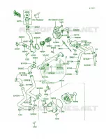Water Pump pour Kawasaki Voyager XII 1988