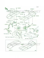 CarriersFAFFBF pour Kawasaki Brute Force 750 4x4i 2010