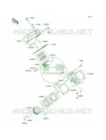 CylinderPistons pour Kawasaki Brute Force 750 4x4i 2010