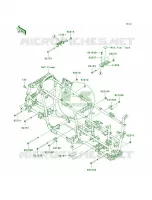 Engine Mount pour Kawasaki Brute Force 750 4x4i 2010