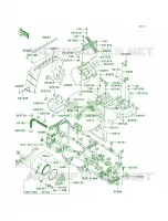 Frame Fittings pour Kawasaki Brute Force 750 4x4i 2010