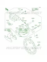 Front Brake pour Kawasaki Brute Force 750 4x4i 2010