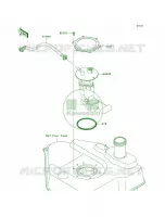 Fuel Pump pour Kawasaki Brute Force 750 4x4i 2010