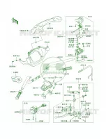Handlebar pour Kawasaki Brute Force 750 4x4i 2010