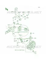 Brake Pedal pour Kawasaki Brute Force 750 4x4i 2008