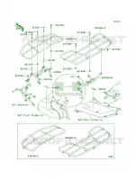 CarriersFAFFBF pour Kawasaki Brute Force 750 4x4i 2008