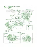 Crankcase pour Kawasaki Brute Force 750 4x4i 2008
