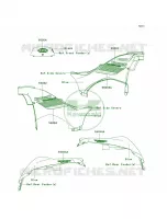 DecalsBlueF8F pour Kawasaki Brute Force 750 4x4i 2008