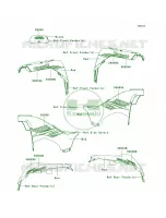 DecalsRedFBF pour Kawasaki Brute Force 750 4x4i 2008