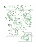 Engine Covers pour Kawasaki Brute Force 750 4x4i 2008