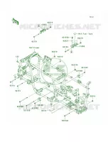 Engine Mount pour Kawasaki Brute Force 750 4x4i 2008