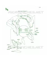 Flap pour Kawasaki Brute Force 750 4x4i 2008