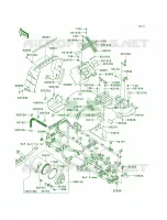 Frame Fittings pour Kawasaki Brute Force 750 4x4i 2008