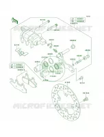 Front Brake pour Kawasaki Brute Force 750 4x4i 2008