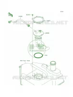 Fuel Pump pour Kawasaki Brute Force 750 4x4i 2008