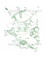 Guards pour Kawasaki Brute Force 750 4x4i 2008