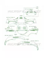 Decals pour Kawasaki Brute Force 650 4x4 Hardwoods Green HD 2008