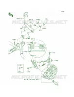 Brake Pedal pour Kawasaki Brute Force 650 4x4i Hardwoods Green HD 2008
