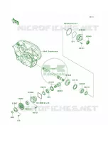 Front Bevel Gear pour Kawasaki Brute Force 650 4x4i Hardwoods Green HD 2008