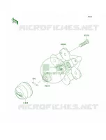 Front Hub pour Kawasaki Brute Force 650 4x4i Hardwoods Green HD 2008