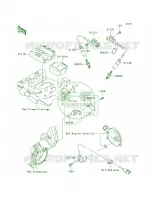 Ignition System pour Kawasaki Brute Force 650 4x4i Hardwoods Green HD 2008