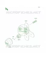 Rear Hub pour Kawasaki Brute Force 650 4x4i Hardwoods Green HD 2008