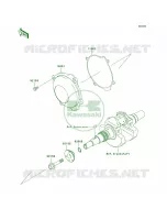 Recoil StarterGAF pour Kawasaki Brute Force 650 4x4i Hardwoods Green HD 2008