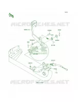 Brake Pedal pour Kawasaki Brute Force 650 4x4 Hardwoods Green HD 2007