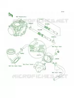 Fuel Pump pour Kawasaki Brute Force 650 4x4 Hardwoods Green HD 2007